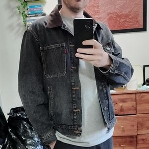 Levi's Trucker Jacket with Corduroy Collar – Men's Medium